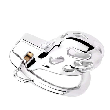Stainless Steel Cobra Curve Chastity Device